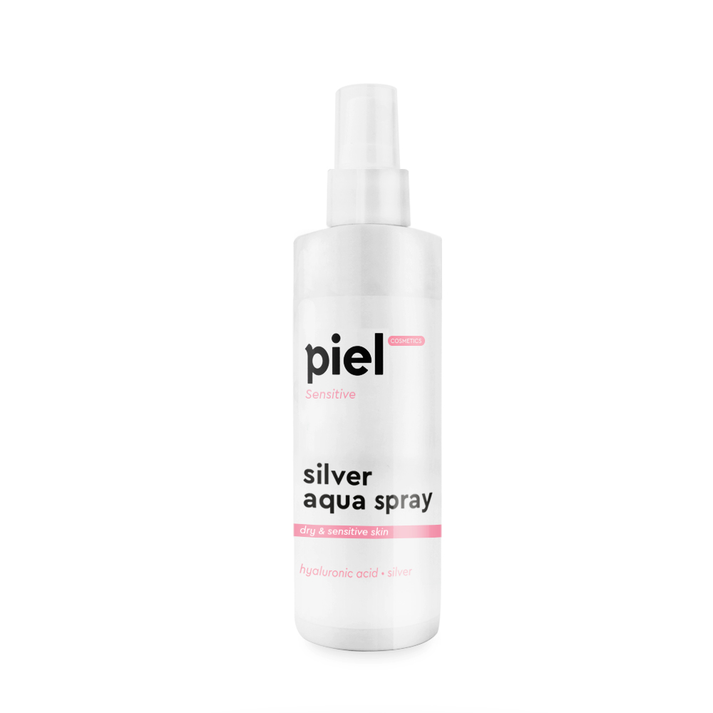 Увлажняющий термальный спрей для сухой и чувствительной кожи Silver Aqua Spray Travel Size