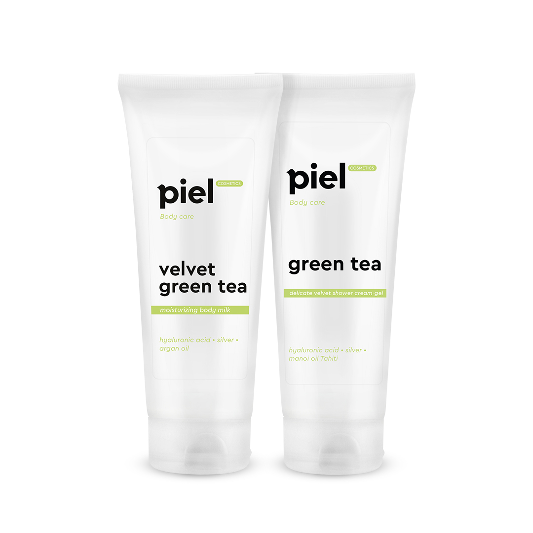 Комплекс «Velvet Green Tea. Очищение и уход за кожей тела»